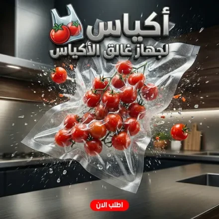 أكياس لجهاز غالق الأكياس – 10 أكياس مقاس 25×15.3 سم